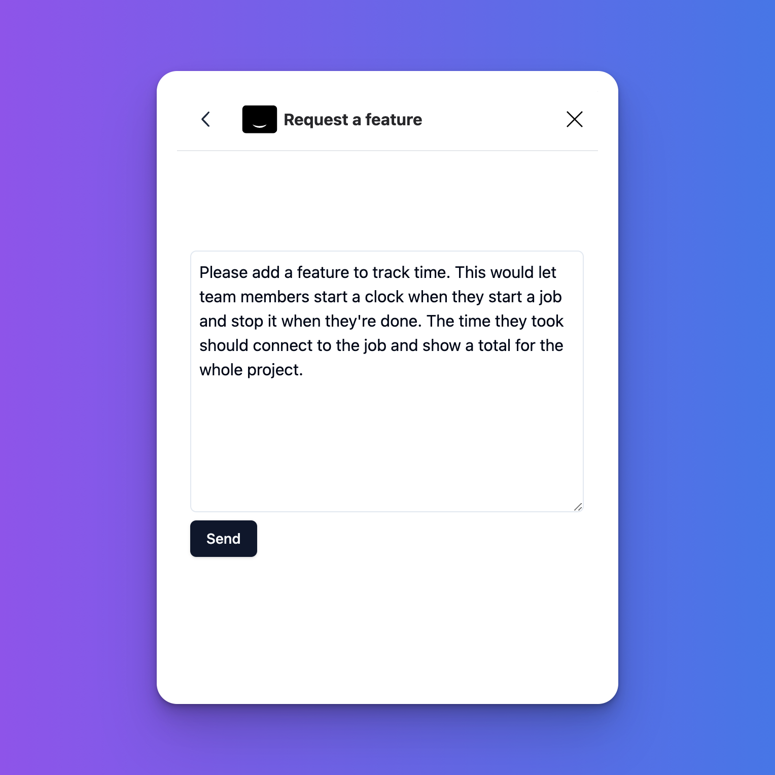 product feature image
